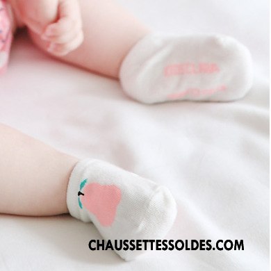 Chaussettes Courtes Fille Créatif Coton Chaussette Basse Coupée Enfant Le Nouveau Bébé Blanc