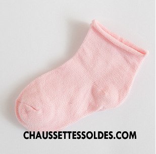 Chaussettes Mi Hautes Fille Matelassé Bébé Bouche Libre 100% Coton Enfant Ourlet Pure Vert