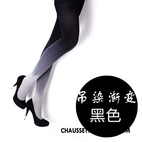 Collant Femme Chaussette De Noël Grande Marque Velours Sexy Guêtres Leggings Collant Panty Dégradé Blanc Noir