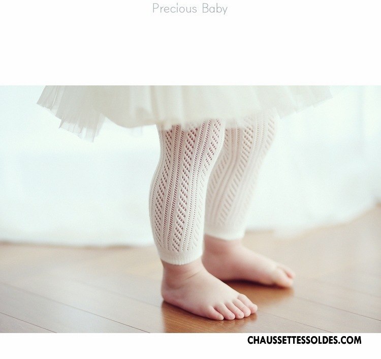 Collant Fille En Maille Style Chaud Guêtres Leggings Collant Panty Bébé Enfant Blanc