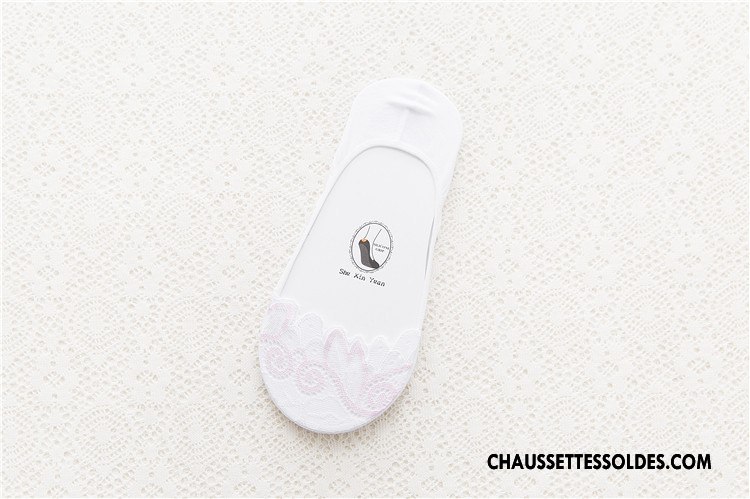 Bas Bas De Soie Femme Antidérapant Le Nouveau Dame Invisible Été Coton Gris