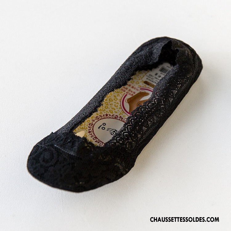 Bas Bas De Soie Femme Chaussette Dentelle Été Légère Invisible Printemps Vert Clair