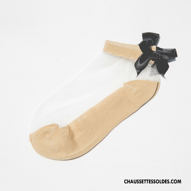 Bas Bas De Soie Femme Chaussette Légère Courte Le Nouveau Chaussette De Noël Respirant Bleu