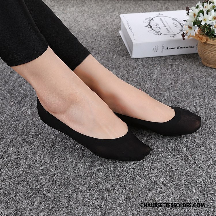 Bas Bas De Soie Femme Chaussette Nouvelles Arrivées Très Mince Soie De Glace Été Chaussette Basse Coupée Clair