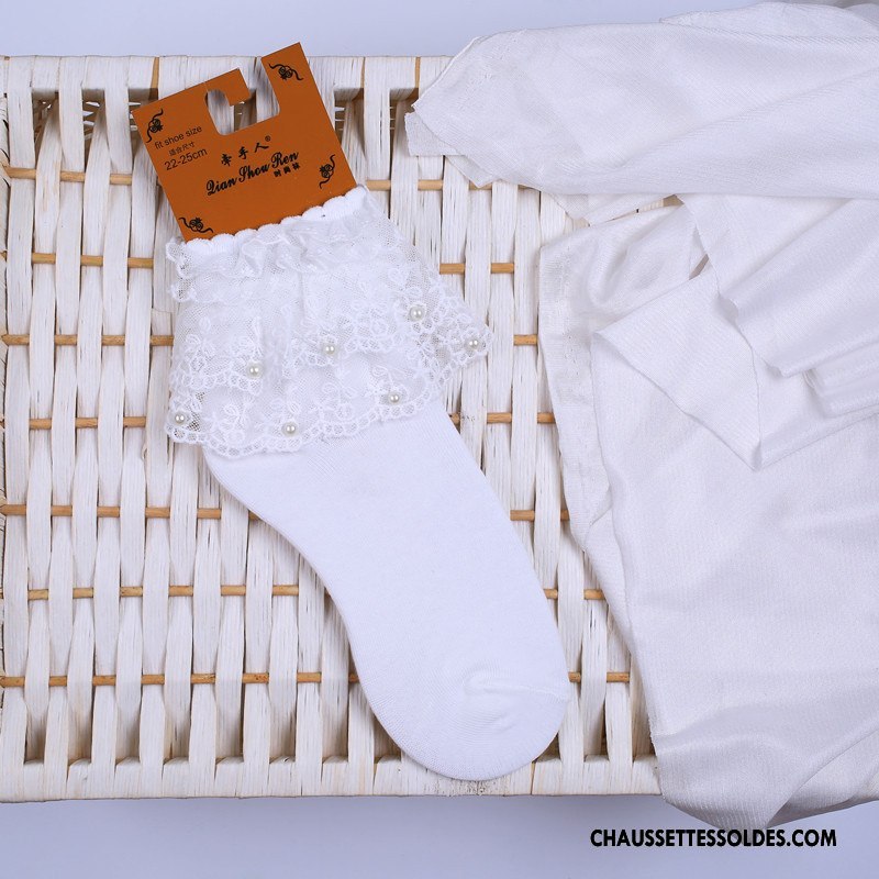 Bas Bas De Soie Femme Couche Double Chaussette Basse Coupée Printemps Coton Bio Courte Perle Pure Jaune