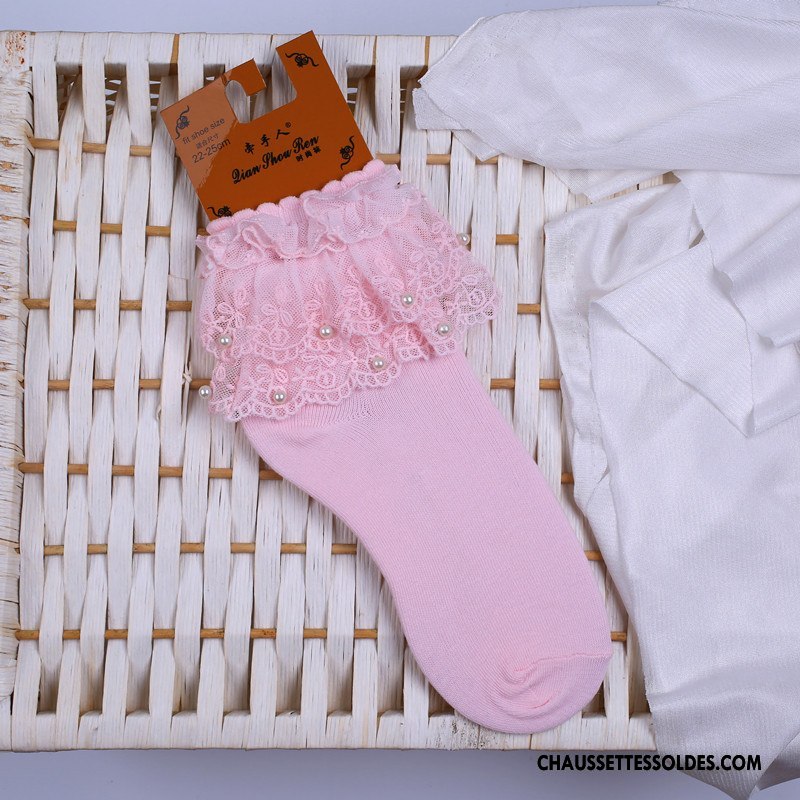 Bas Bas De Soie Femme Couche Double Chaussette Basse Coupée Printemps Coton Bio Courte Perle Pure Jaune