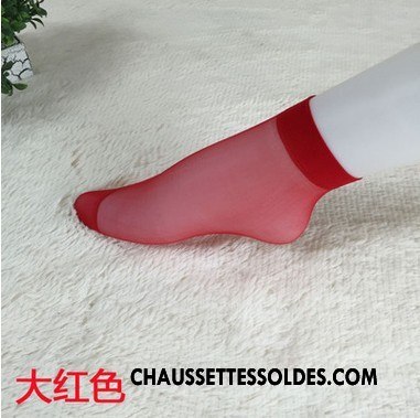 Bas Bas De Soie Femme Courte Invisible Chaussette Chaussette De Noël Très Mince Cristal Bleu