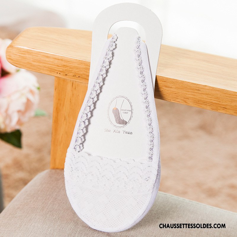 Bas Bas De Soie Femme Creux Guipure 100% Coton Chaussette Coton Bio Dentelle Dame Noir Clair