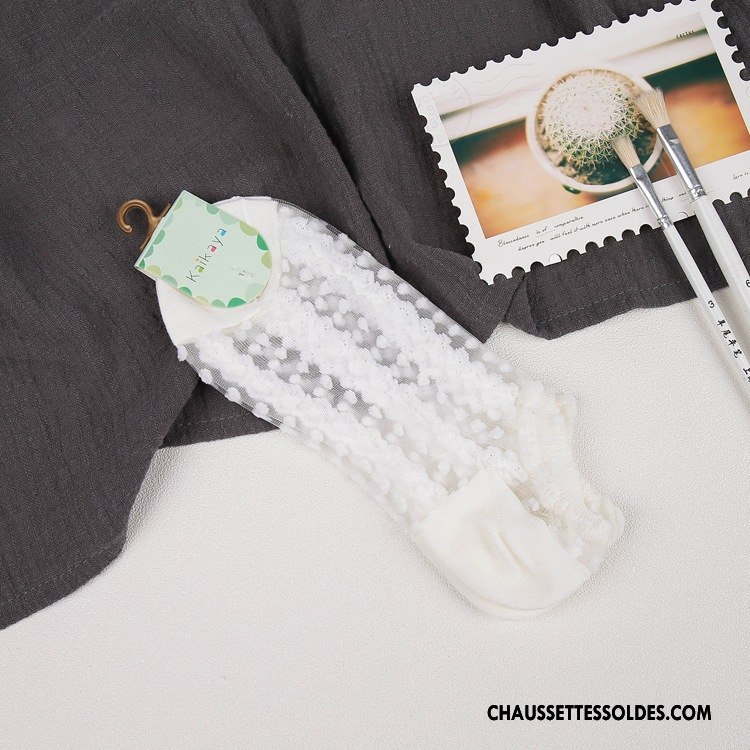 Bas Bas De Soie Femme Dame Absorber La Sueur Respirant Doux Chaussettes En Coton Chaussette Basse Coupée Gris