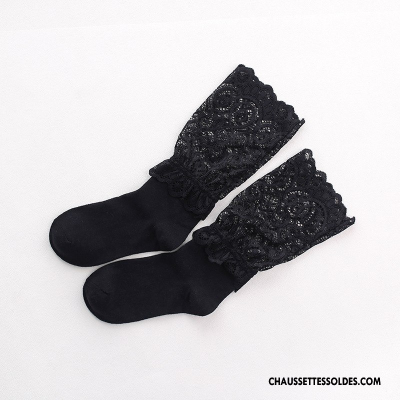 Bas Bas De Soie Femme Dentelle Style Chaud Le Nouveau Mode Chaussette Gros