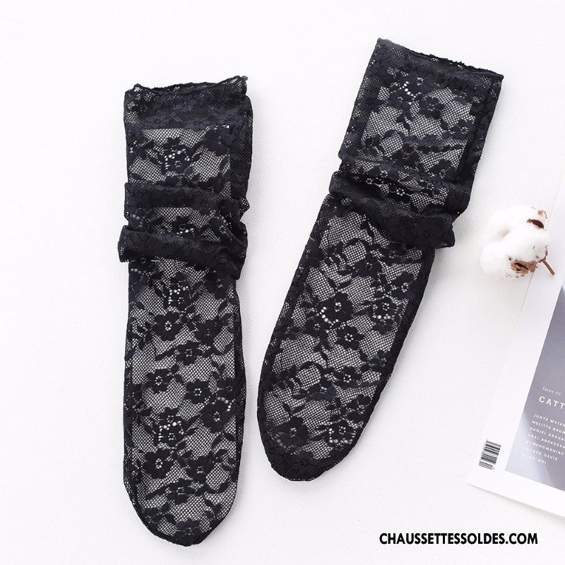 Bas Bas De Soie Femme Dentelle Style Chaud Le Nouveau Mode Chaussette Gros