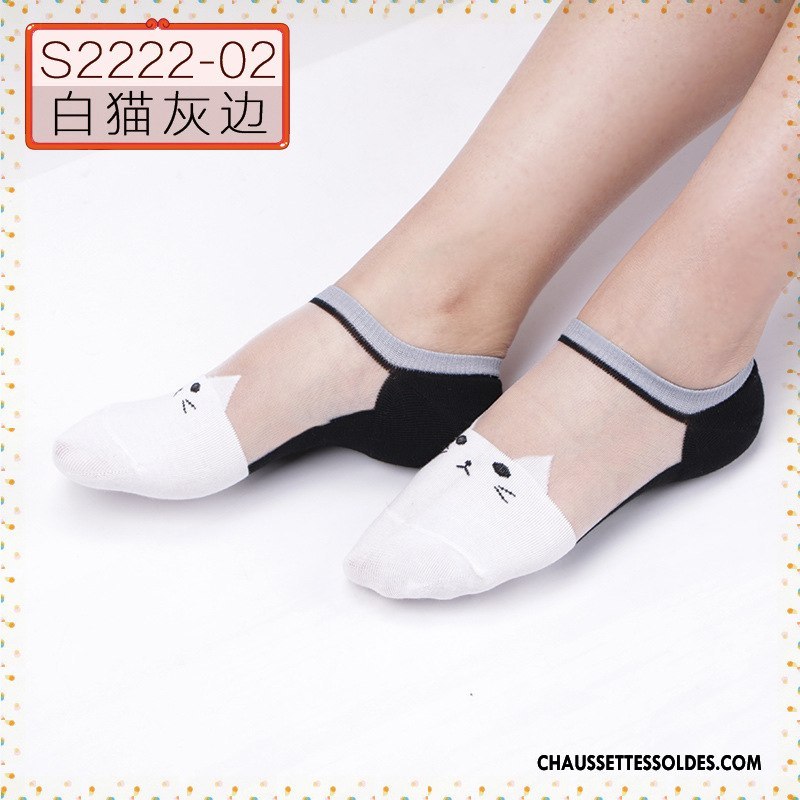 Bas Bas De Soie Femme Dessin Animé Chaussette De Noël Chaussette Courte Matelassé Cristal Printemps Jaune