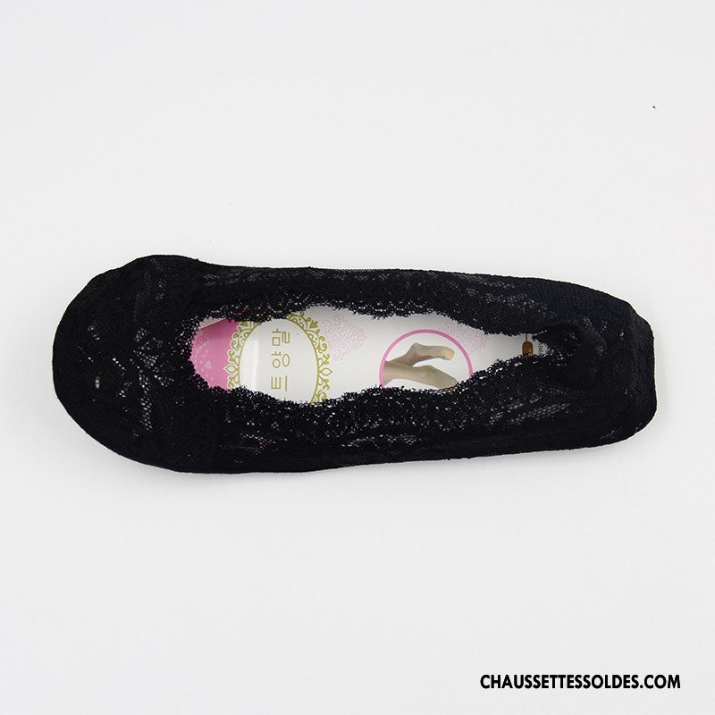 Bas Bas De Soie Femme Invisible Antidérapant Chaussette Courte Clearance À Vendre Dentelle Silicone Rose Clair