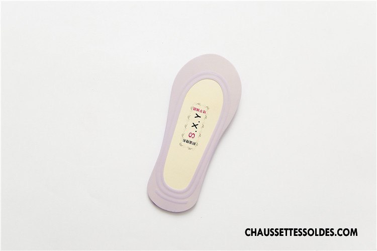 Bas Bas De Soie Femme Invisible Le Nouveau Soie De Glace Anti-off Chaussette Pas De Traces Vert Clair