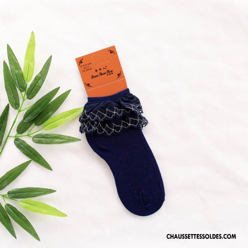 Bas Bas De Soie Femme Le Nouveau 100% Coton L'automne Chaussette De Noël Engrener Princesse Or Gris