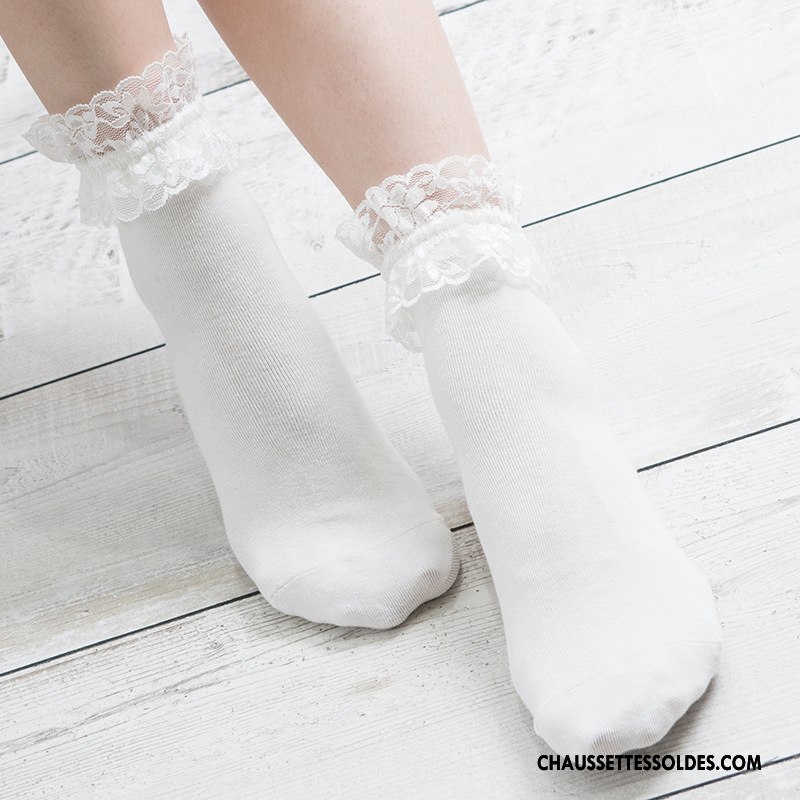 Bas Bas De Soie Femme Le Nouveau Milieu Campus Charmant Chaussette Matelassé Couleurs De Bonbons Pure Vert