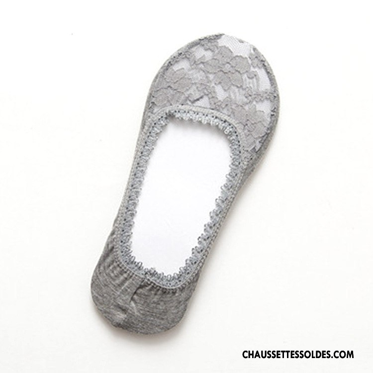 Bas Bas De Soie Femme Légère Chaussette Dentelle Été Chaussettes En Coton Dame Blanc
