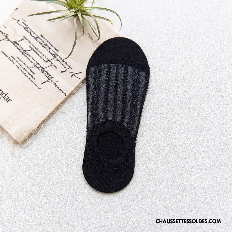 Bas Bas De Soie Femme Matelassé Chaussette Basse Coupée Respirant Nouvelles Arrivées Printemps Vert