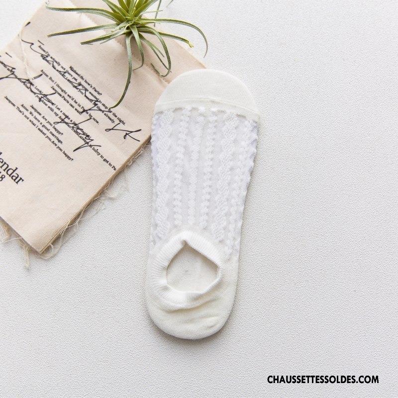 Bas Bas De Soie Femme Matelassé Chaussette Basse Coupée Respirant Nouvelles Arrivées Printemps Vert