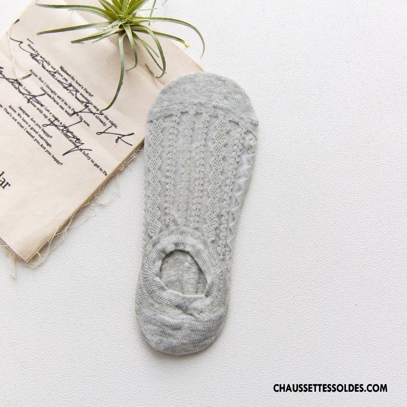 Bas Bas De Soie Femme Matelassé Chaussette Basse Coupée Respirant Nouvelles Arrivées Printemps Vert