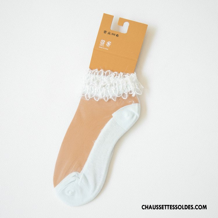 Bas Bas De Soie Femme Nouvelles Arrivées Chaussette De Noël Antidérapant Fleurs Dame Dentelle Vert Clair