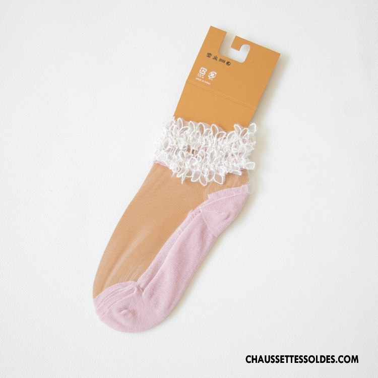 Bas Bas De Soie Femme Nouvelles Arrivées Chaussette De Noël Antidérapant Fleurs Dame Dentelle Vert Clair