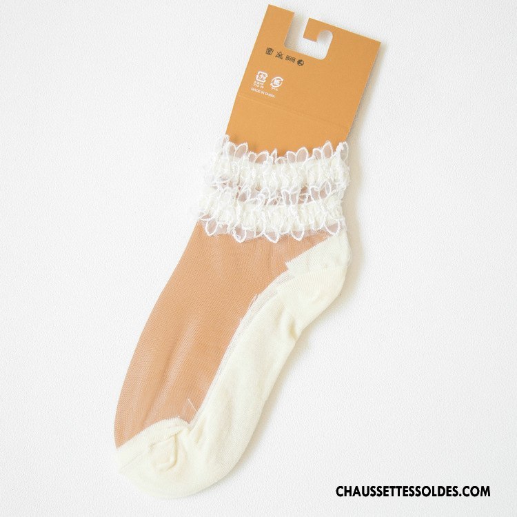 Bas Bas De Soie Femme Nouvelles Arrivées Chaussette De Noël Antidérapant Fleurs Dame Dentelle Vert Clair