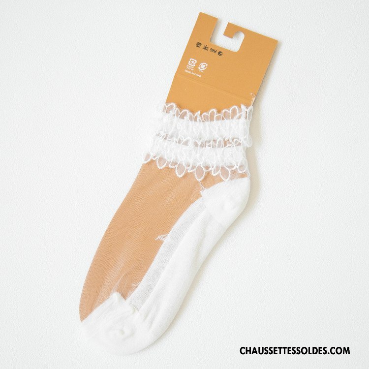 Bas Bas De Soie Femme Nouvelles Arrivées Chaussette De Noël Antidérapant Fleurs Dame Dentelle Vert Clair