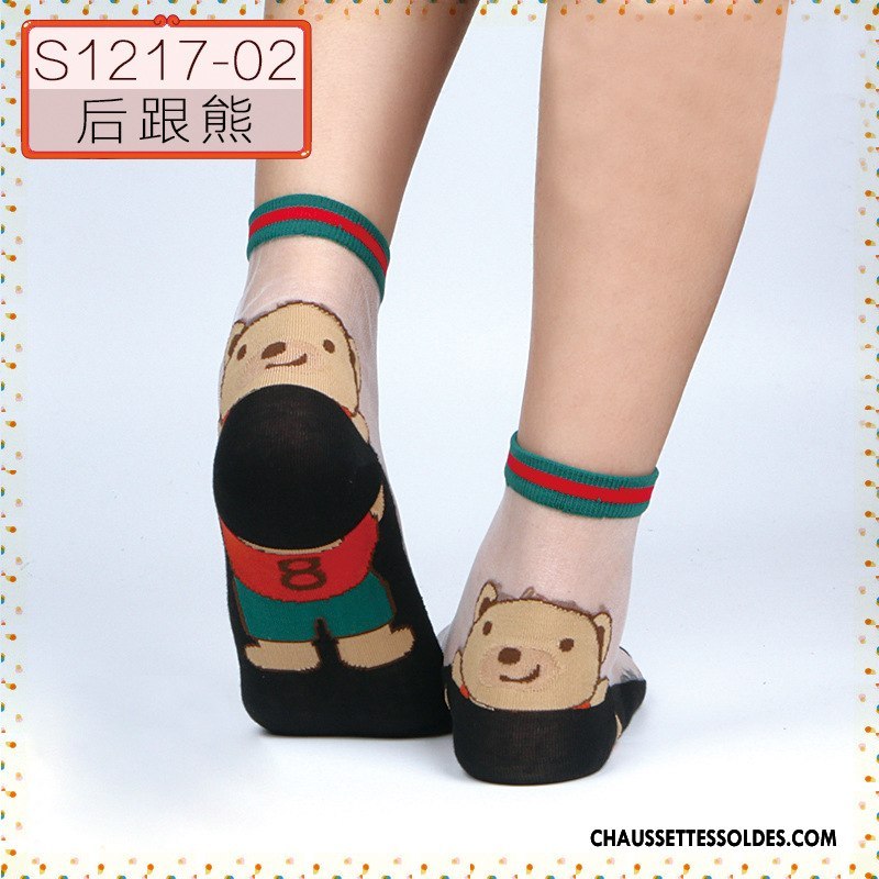 Bas Bas De Soie Femme Nouvelles Arrivées Sexy Antidérapant Chaussette Anti-off Printemps Noir