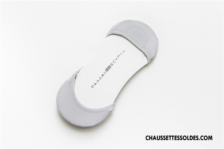 Bas Bas De Soie Femme Nouvelles Arrivées Été Soie De Glace Printemps Invisible Pas De Traces Blanc