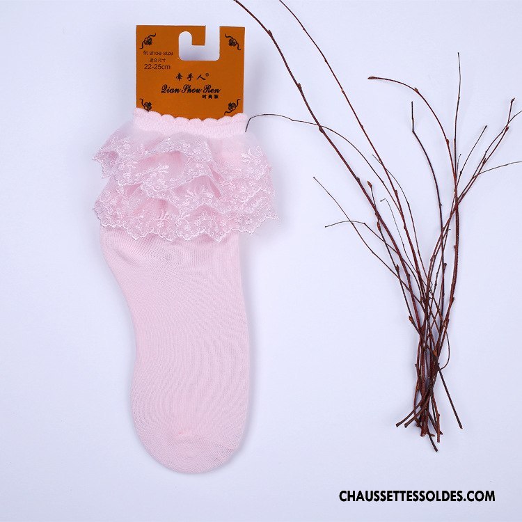Bas Bas De Soie Femme Respirant Chaussette Le Nouveau Princesse Couche Double Charmant Jaune