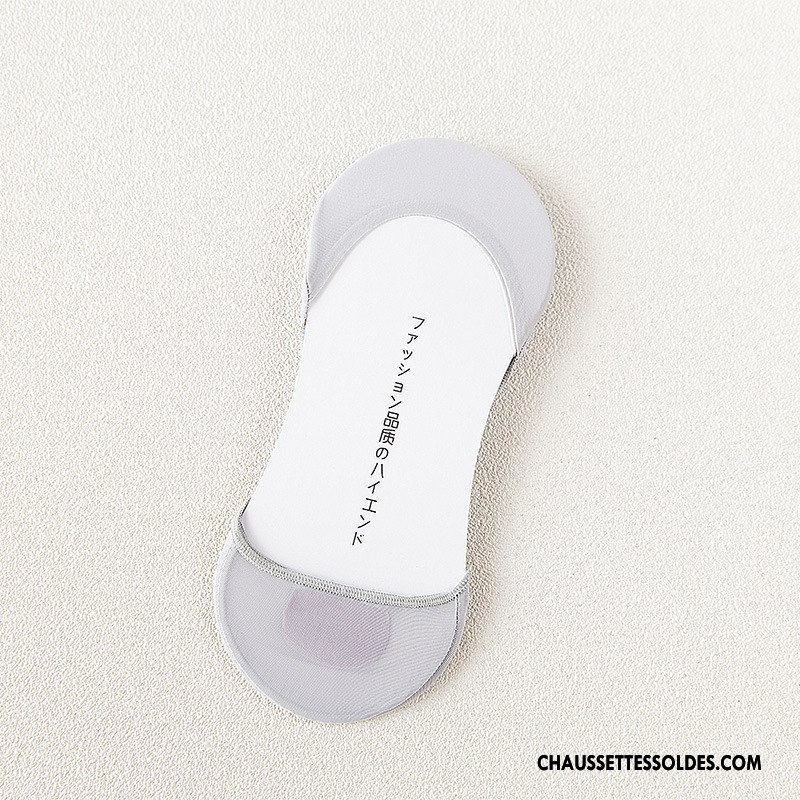 Bas Bas De Soie Femme Respirant Ultra Chaussette Une Pièce Invisible Dame Pure Noir Clair