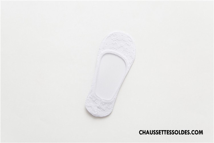 Bas Bas De Soie Femme Tous Les Assortis Printemps Invisible Chaussette Chaussette Courte Dentelle Gris