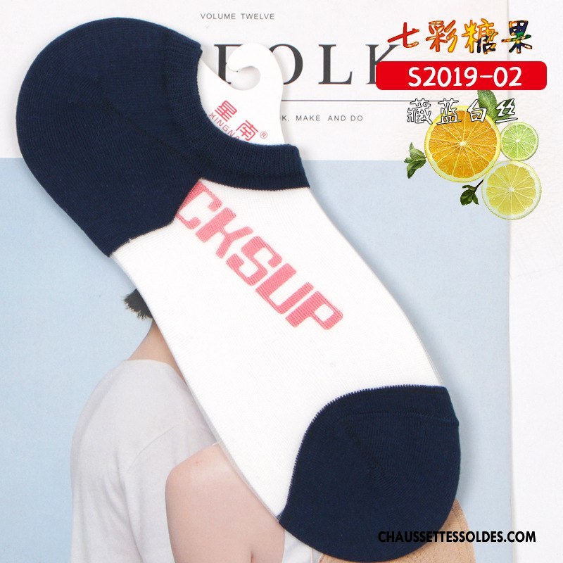 Bas Bas De Soie Femme Très Mince Invisible Matelassé Chaussette Basse Coupée Dessin Animé Chaussette De Noël Coloré Noir Clair