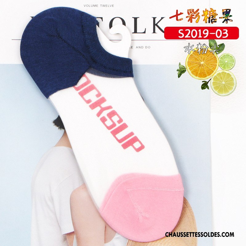 Bas Bas De Soie Femme Très Mince Invisible Matelassé Chaussette Basse Coupée Dessin Animé Chaussette De Noël Coloré Noir Clair