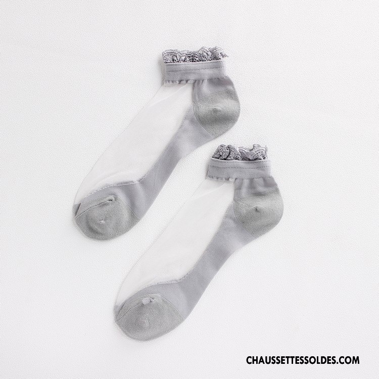 Bas Bas De Soie Femme Yarn Dame Matelassé Chaussette Chaussette De Noël Chaussette Courte Rose
