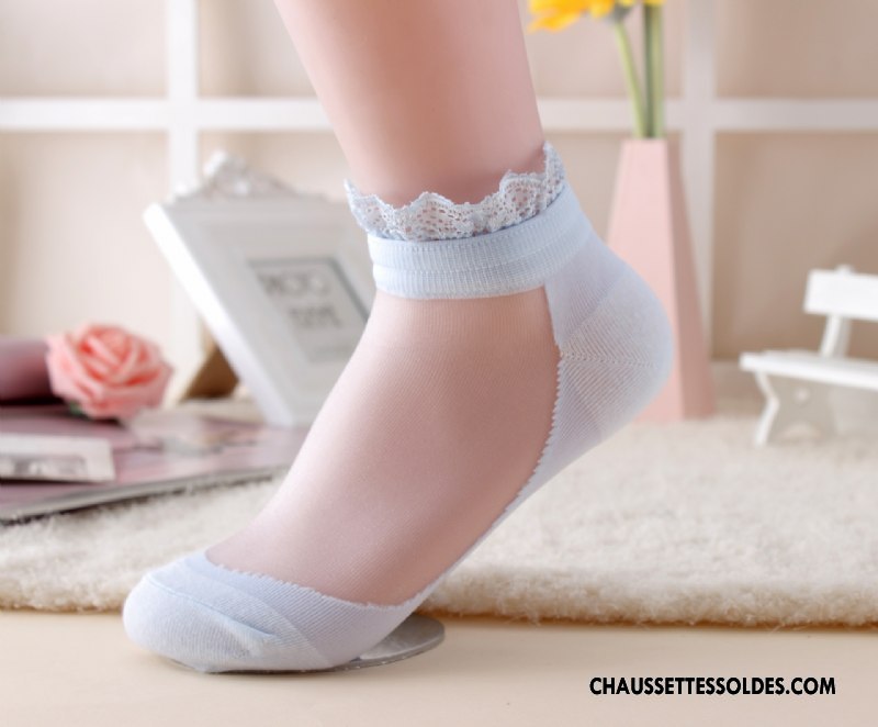 Bas Bas De Soie Femme Yarn Dame Matelassé Chaussette Chaussette De Noël Chaussette Courte Rose