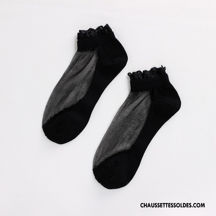 Bas Bas De Soie Femme Yarn Dame Matelassé Chaussette Chaussette De Noël Chaussette Courte Rose