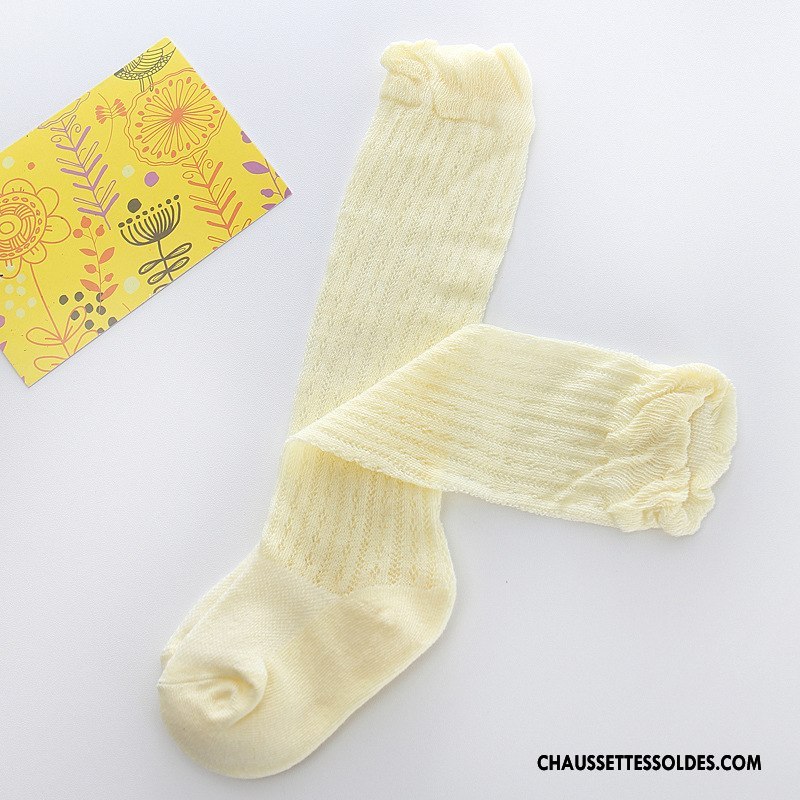 Bas Bas De Soie Fille Chaussette Long Stock Été Engrener Bébé Légère Vert
