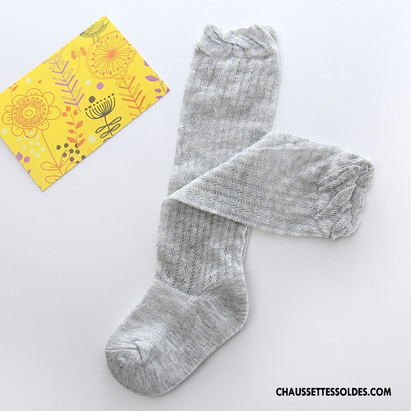 Bas Bas De Soie Fille Chaussette Long Stock Été Engrener Bébé Légère Vert