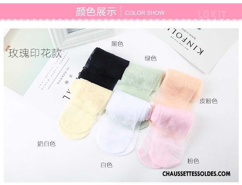 Bas Bas De Soie Fille Enfant Femme Collant Panty Très Mince Invisible Été Blanc