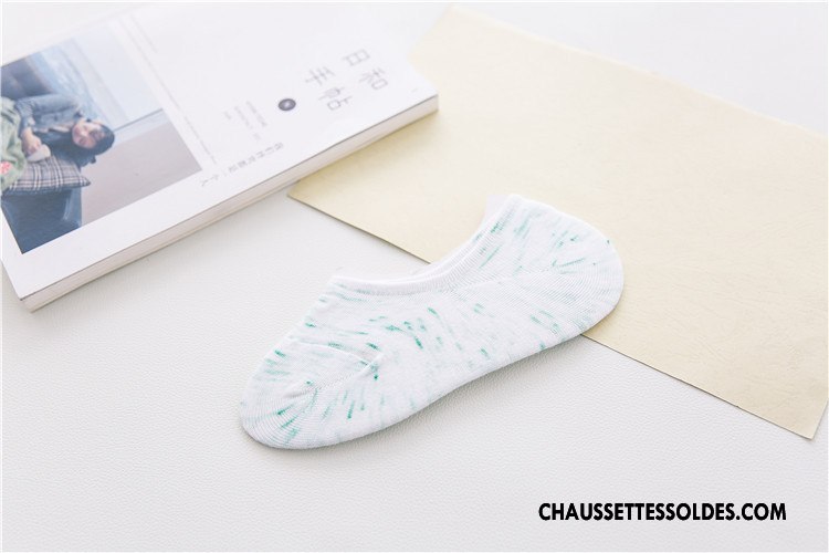 Chaussette Basse Femme 100% Coton Chaussette Courte Le Nouveau Été Printemps Invisible Clair