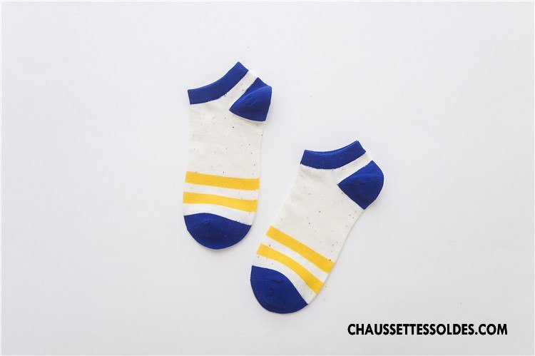Chaussette Basse Femme 100% Coton Yarn Chaussette Courte Chaussette Basse Coupée Couleur Le Nouveau Couleurs De Bonbons Pure Rouge