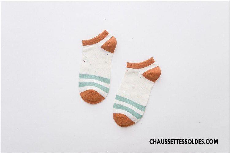 Chaussette Basse Femme 100% Coton Yarn Chaussette Courte Chaussette Basse Coupée Couleur Le Nouveau Couleurs De Bonbons Pure Rouge