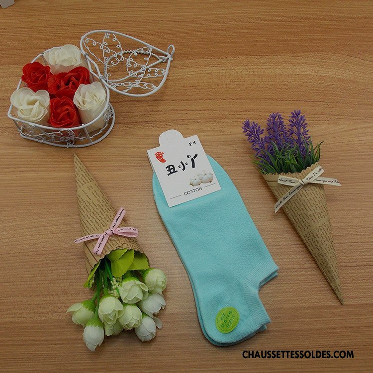 Chaussette Basse Femme Absorber La Sueur Coton Bio Taille Basse Petit Chaussettes En Coton Dame Pure Jaune