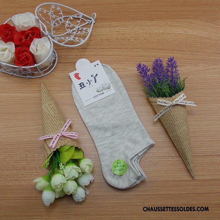 Chaussette Basse Femme Absorber La Sueur Coton Bio Taille Basse Petit Chaussettes En Coton Dame Pure Jaune