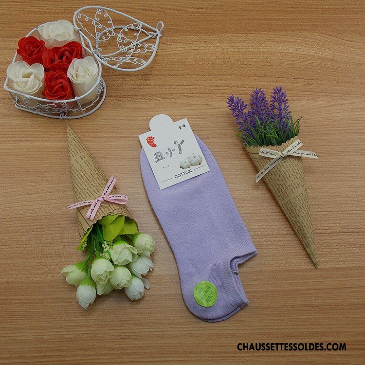 Chaussette Basse Femme Absorber La Sueur Coton Bio Taille Basse Petit Chaussettes En Coton Dame Pure Jaune