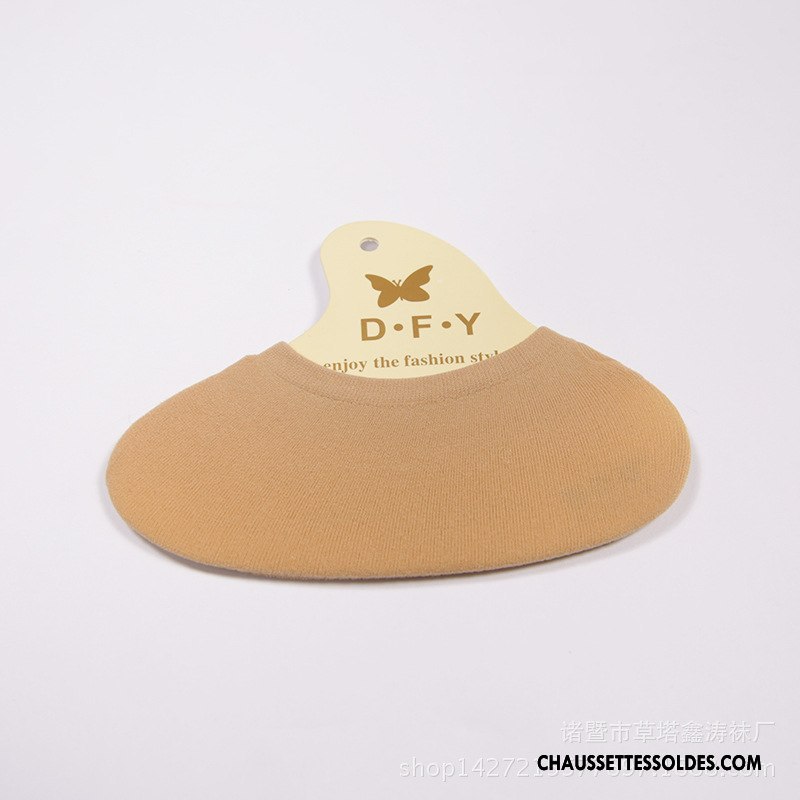 Chaussette Basse Femme Antidérapant Homme Silicone Invisible Chaussette De Noël Enfant Rose Clair