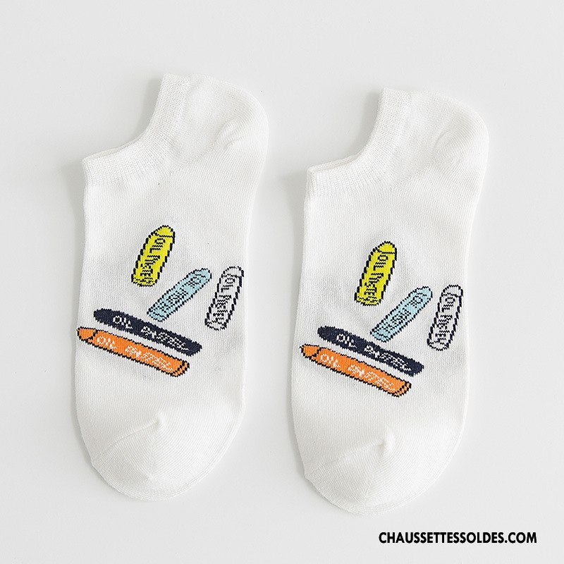 Chaussette Basse Femme Casual Chaussette Courte Le Nouveau Chaussette Basse Coupée Dame Couleur Couleurs De Bonbons Rose