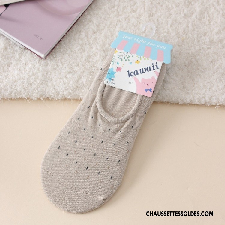 Chaussette Basse Femme Chaussette Basse Coupée Dessin Animé Le Nouveau Bleu